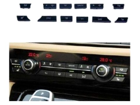 BMW 5 Serisi F10 Klima Kontrol Düğme Seti 12 Parçalı