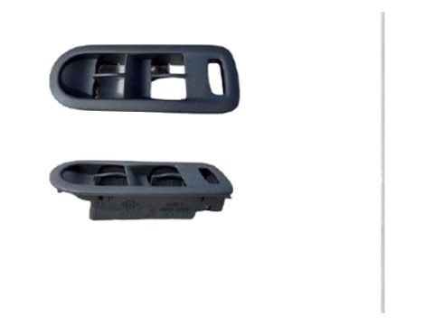 Megane 2 Cam Düğme Çerçevesi (Siyah)