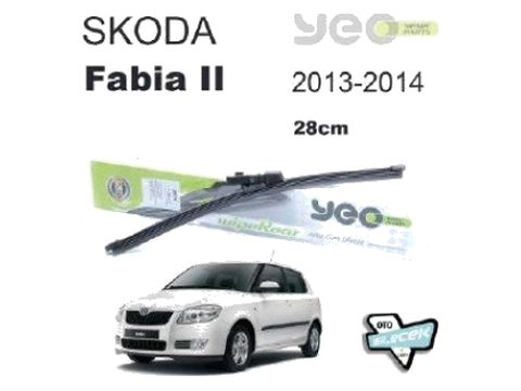 Skoda Fabia 2 Arka Silecek Süpürgesi 2013-2014