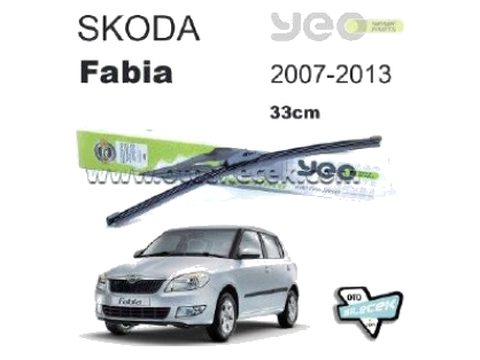 Skoda Fabia Arka Silecek Süpürgesi 2007 2013