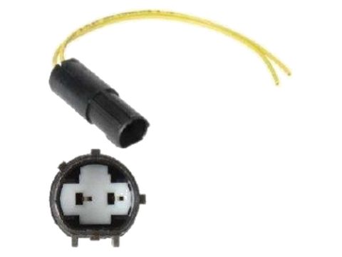 K7J Motor Renault Dacia Manyetik Kaptör Soketi Siyah
