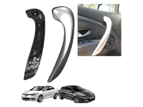 Fluence Megane 3 Kapı Kapı İç Kol Tutamağı Mat Krom Alt Ve Üst Parça Sol