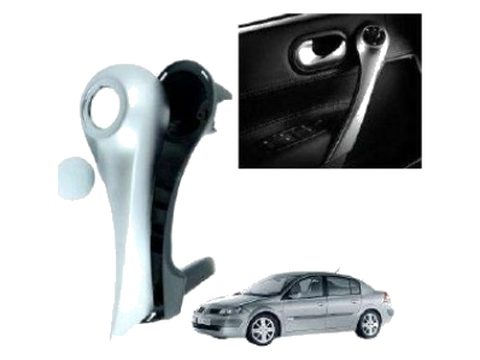 Megane 2 Kapı İç Çekme Kolçak Sol Taraf Mat Krom