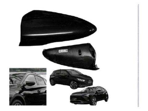 Hyundai İ20 Ayna Kapağı Siyah Renk Sol Taraf 2020+
