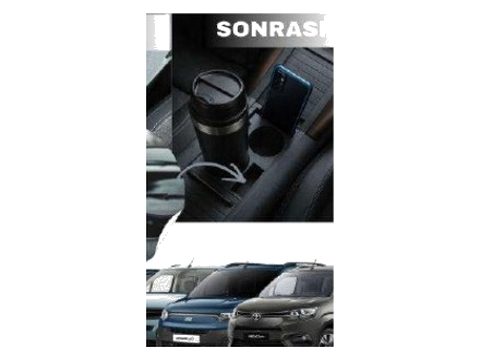 Rifter Proace Çity Combo Doblo 5 Berlingo Konsol Düzenleyici Bardaklık