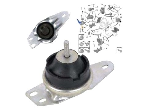 1.6 HDi Uyumlu Motor Takozu – Peugeot 308, 3008, 5008, Expert, Citroën C5, Jumpy, Fiat Scudo, Toyota ProAce
