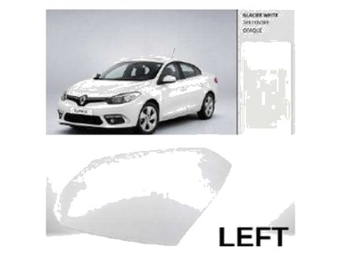 Fluence Ayna kapağı Sol Beyaz Glacier White 369 / OV369 Opak