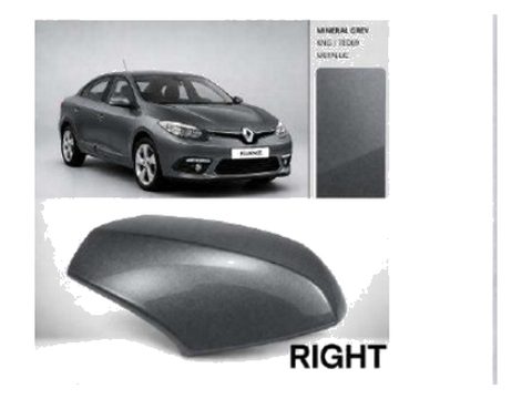Fluence Ayna kapağı Sağ Mineral Grey KNG / TED69 Metalik