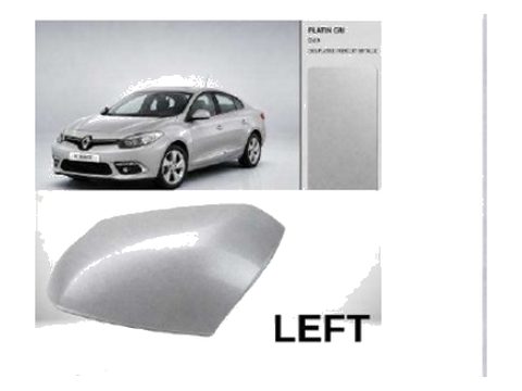 Fluence Ayna kapağı Sol D69 Platin Gri Gris Platine / Mercury Metallic