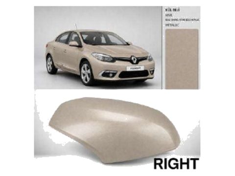 Fluence Ayna kapağı Sağ HNK Kül Beji /Cappuccino Beige Cendré / Stone Beige Metallic
