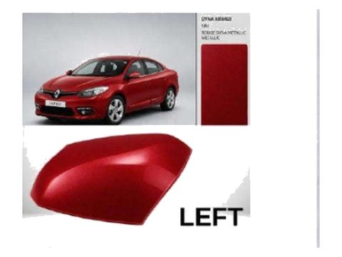 Fluence Ayna kapağı Sol NNJ Dyna Kırmızı Rouge Dyna Metallic