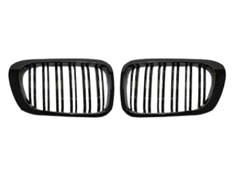 Panjur E46 (Set) Piano-Siyah, Çift cıtalı -Coupe-1999-02