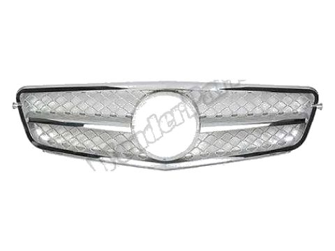 Panjur W204 Krom/Gümüş, Krom Cerçeve -AMG C63-2007-13