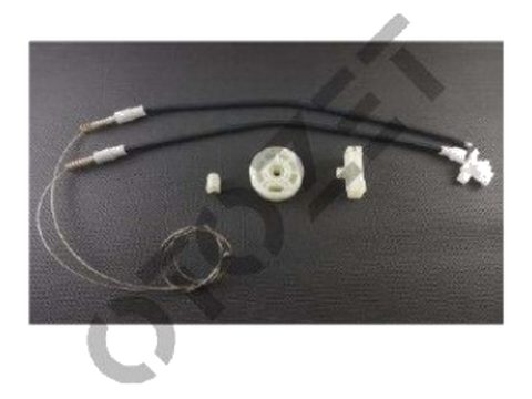 Megane 1 Cam Kriko Tamir Takımı Sol Ön Taraf