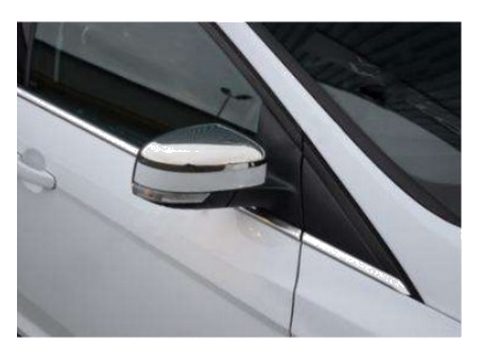 Ford Focus III Ayna Kapak Takımı Krom