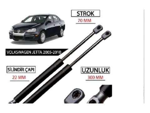JETTA BAGAJ AMORTİSÖRÜ