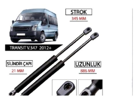 Bagaj Amortisörü Transit V.347 2012 +