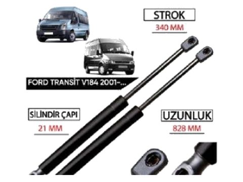 Ford Transit V.184 Arka Bagaj Amortisörü
