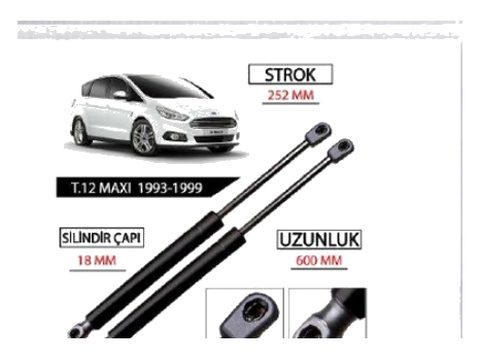 Bagaj Amortisörü S.MAX BM 2006 +