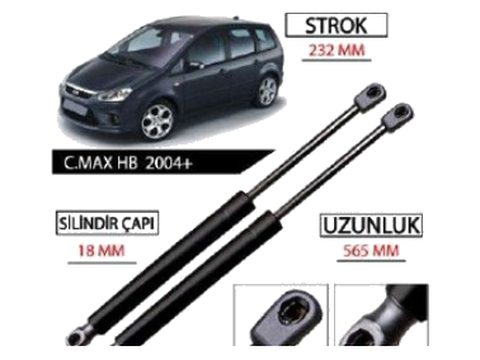 Bagaj Amortisörü C.Max HB 2004+