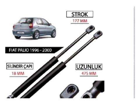 Fiat Palio Arka Bagaj Amortisörü 1996 -2000
