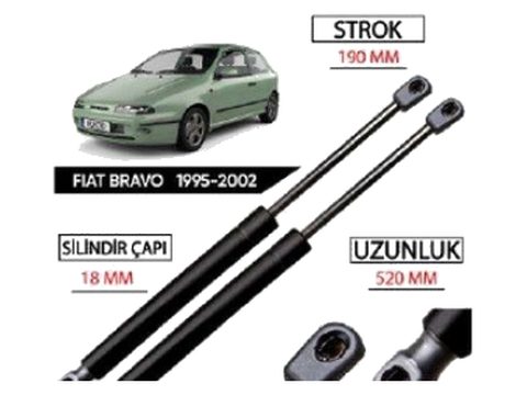 Fiat Bravo Bagaj Amortisörü 1995 - 2002