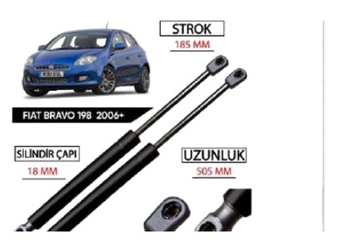Fiat Bravo 198 Bagaj Amortisörü 2006+