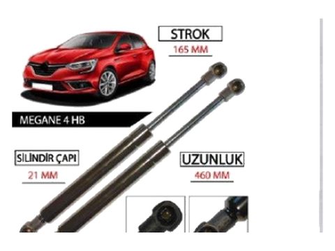Megane 4 HB Bagaj Amortisörü
