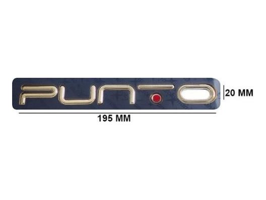 Punto Arka Yazı (kirmizi)