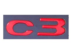 Yazı C3 Kırmızı – Citroen-C3