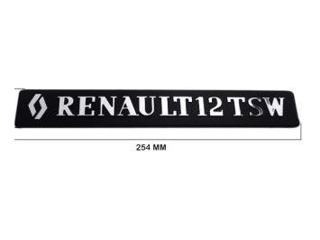 Renault 12 TSW Arka Yazı – Renault-R.12