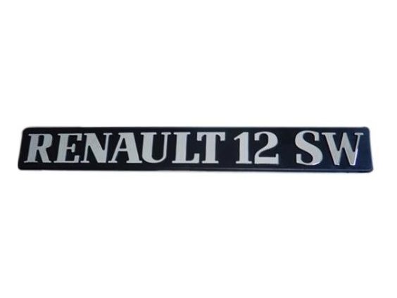 Renault 12 SW Arka Yazı – Renault-R.12