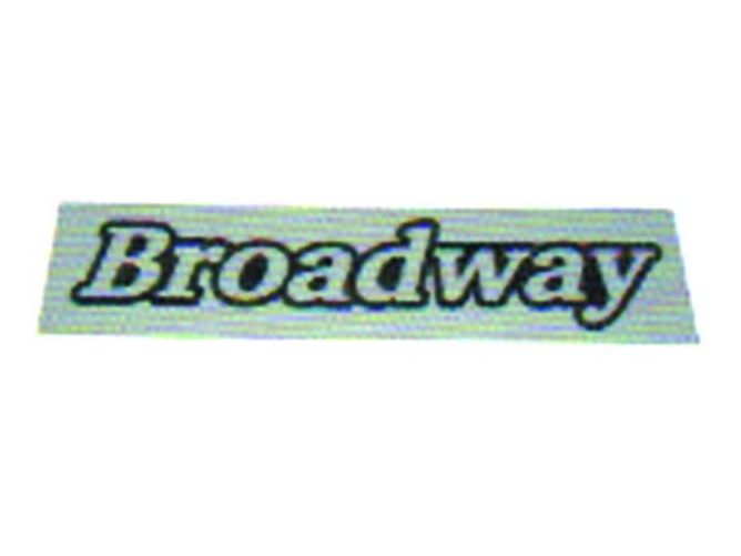 Broadway Kağıt Yazı (açık Renk) – Renault-R.9