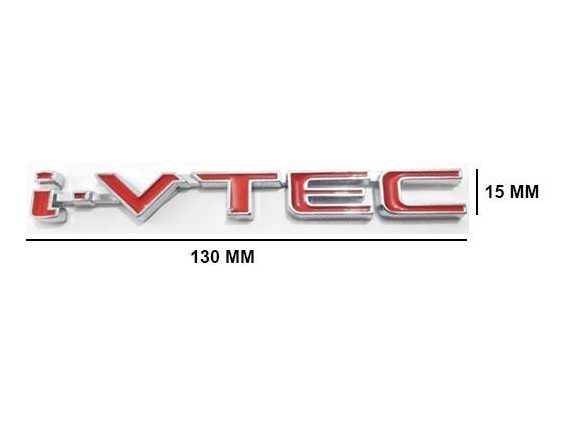 Yazı I-Vtec Nikel Kırmızı – Honda-I-Vtec