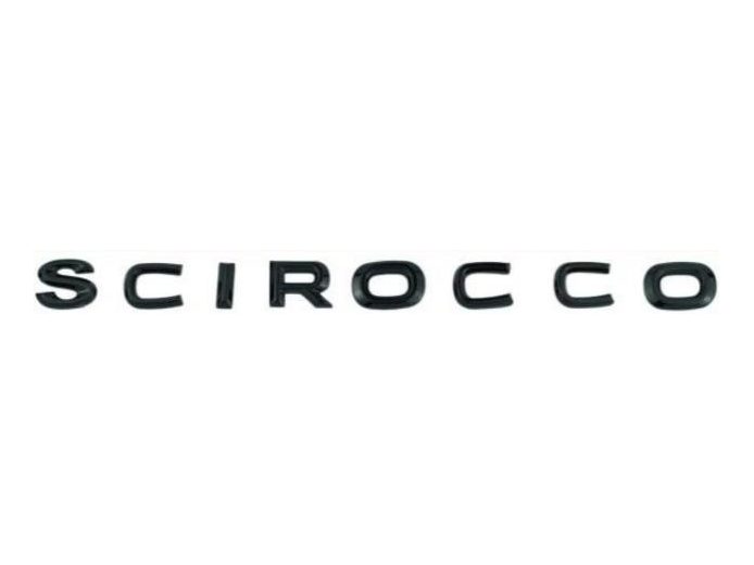 Yazı Scirocco (siyah) – Volkswagen-Scirocco