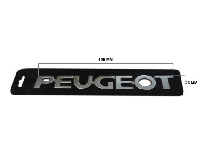 Yazı Arka Peugeot – Peugeot-206
