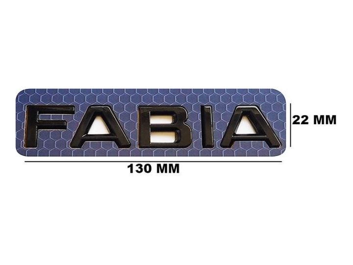 Yazı Fabia Siyah Y.M – Skoda-Fabia