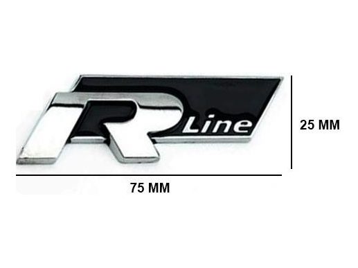 Yazı R Line( Nikel-Siyah) – Wolkswagen-R Line