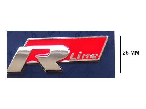 Yazı R Line( Nikel- Kirmizi) – Wolkswagen-R Line