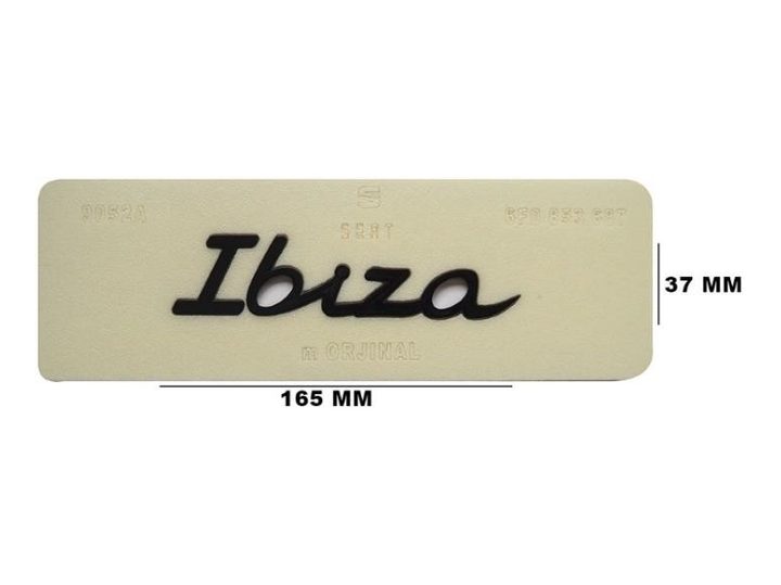 Yazı Ibiza Y.M. Siyah – Seat- Ibiza