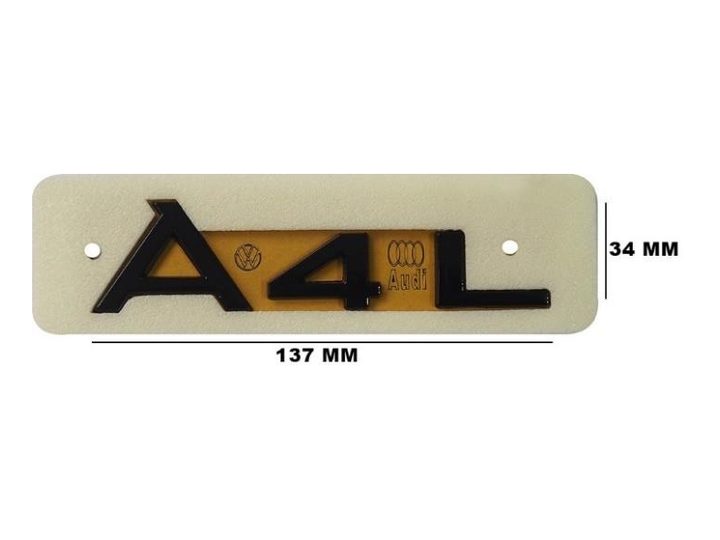Yazı A4 Siyah – Audi-A4