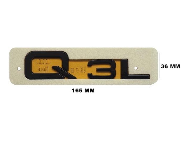 Yazı Q3 Siyah – Audi-Q3