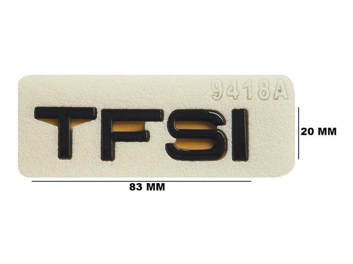 Yazı Tfsi Siyah – Audi-Tfsi