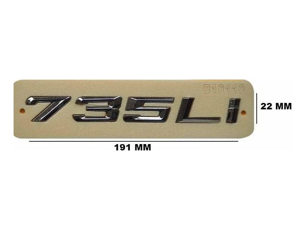 Yazı 735 Lİ (düz) – BMW 735 Lİ