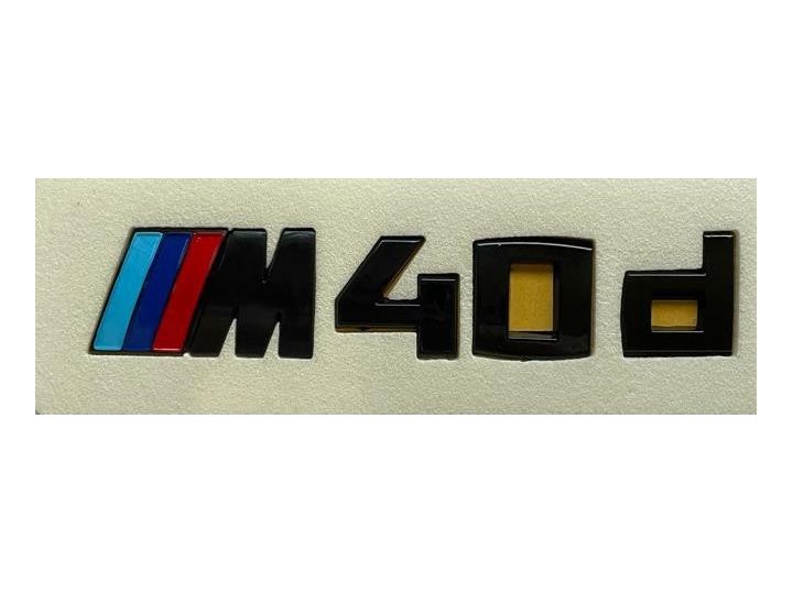 Yazı M40D Siyah – BMW