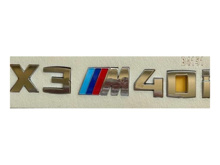 Yazı X3 M40I Crom – BMW