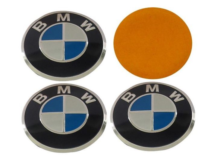 Jant Göbek Arması (4 LÜ) Yapışma Oval 56Q – BMW