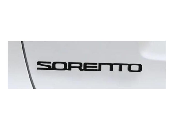 Yazı Sorento Birleşik (1,6-22 CM ) Siyah – KIA