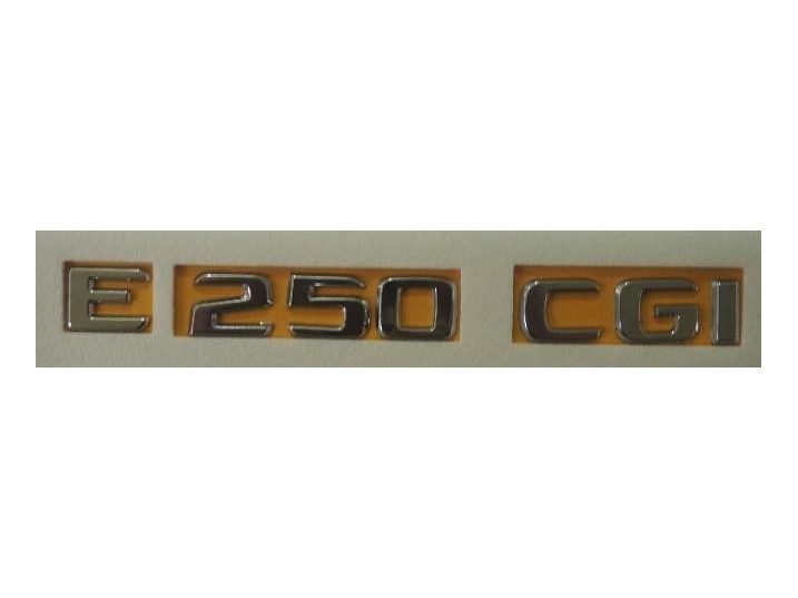 Mercedes Benz E 250 CGI Yazısı