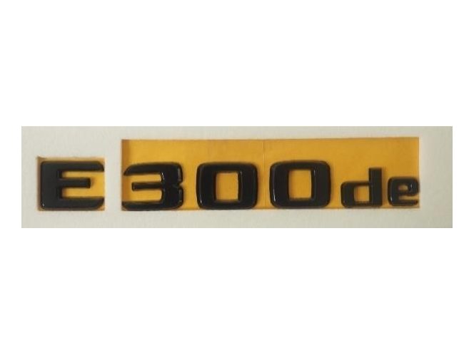Mercedes Benz E300de Yazısı